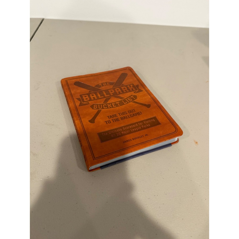 Epic Ink The Ballpark Bucket List Journal Unisex OS Brown Americana Sports Book